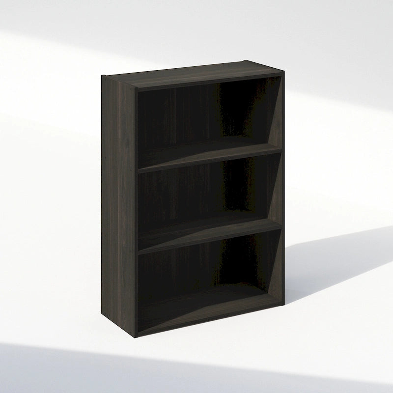 Étagère ouverte simple, bibliothèques, 3 niveaux