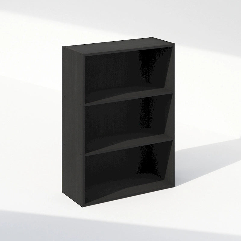 Étagère ouverte simple, bibliothèques, 3 niveaux