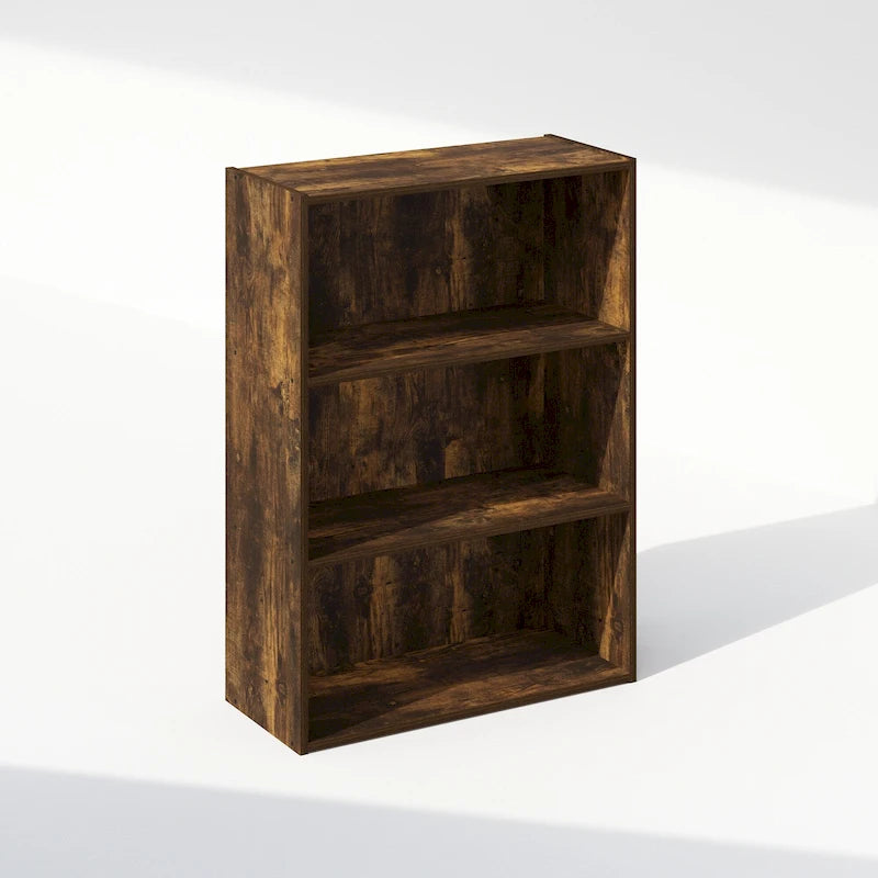 Étagère ouverte simple, bibliothèques, 3 niveaux