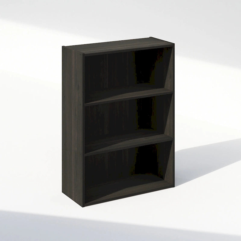 Étagère ouverte simple, bibliothèques, 3 niveaux