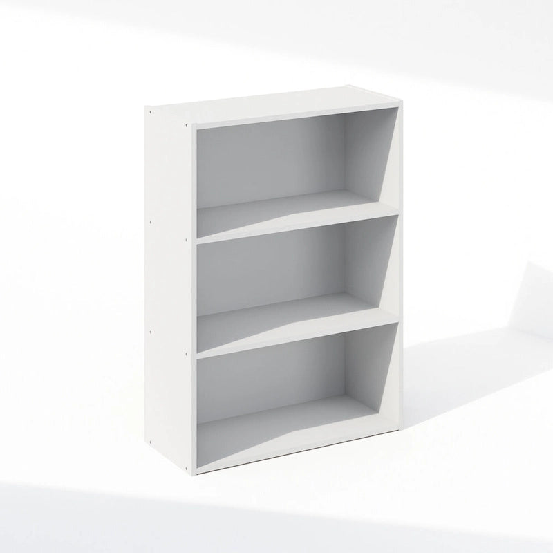 Étagère ouverte simple, bibliothèques, 3 niveaux
