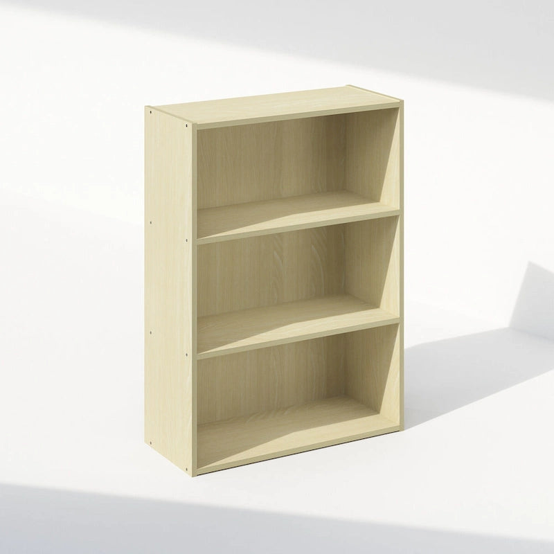 Étagère ouverte simple, bibliothèques, 3 niveaux