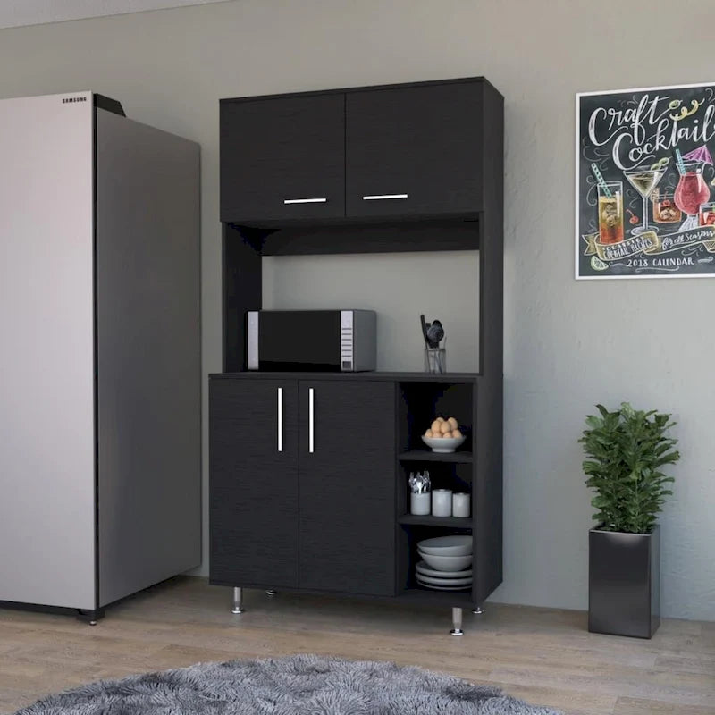 Meuble de rangement Colorado avec trois étagères ouvertes - N/A