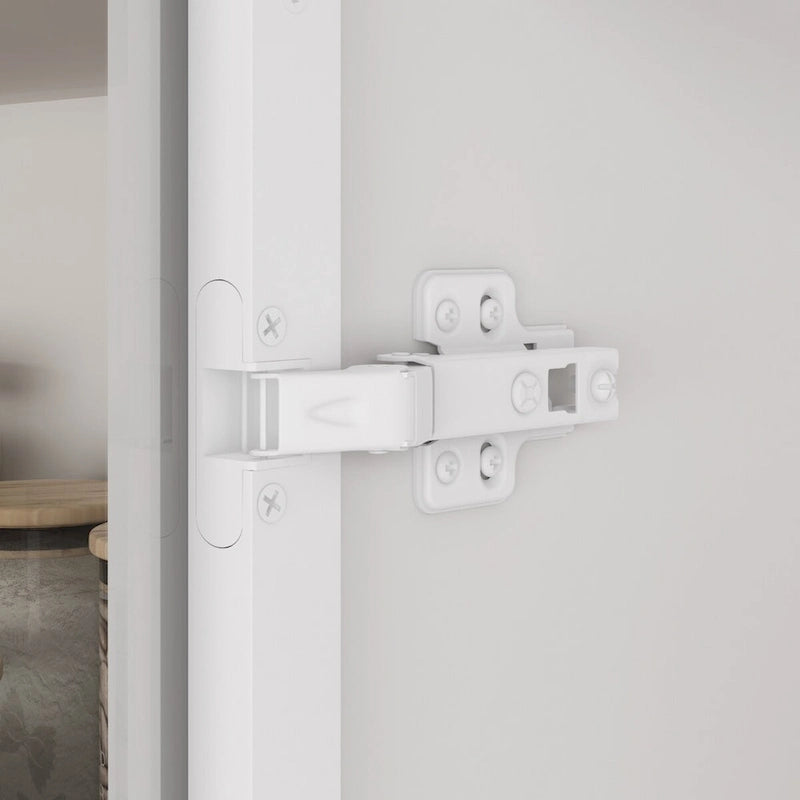 Buffet et Vitrine Modulaires - Design Modulaire en Blanc Impeccable