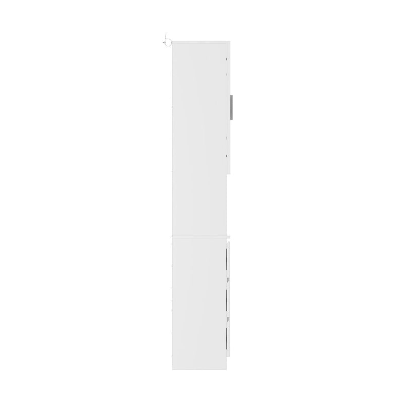 Buffet et Vitrine Modulaires - Design Modulaire en Blanc Impeccable