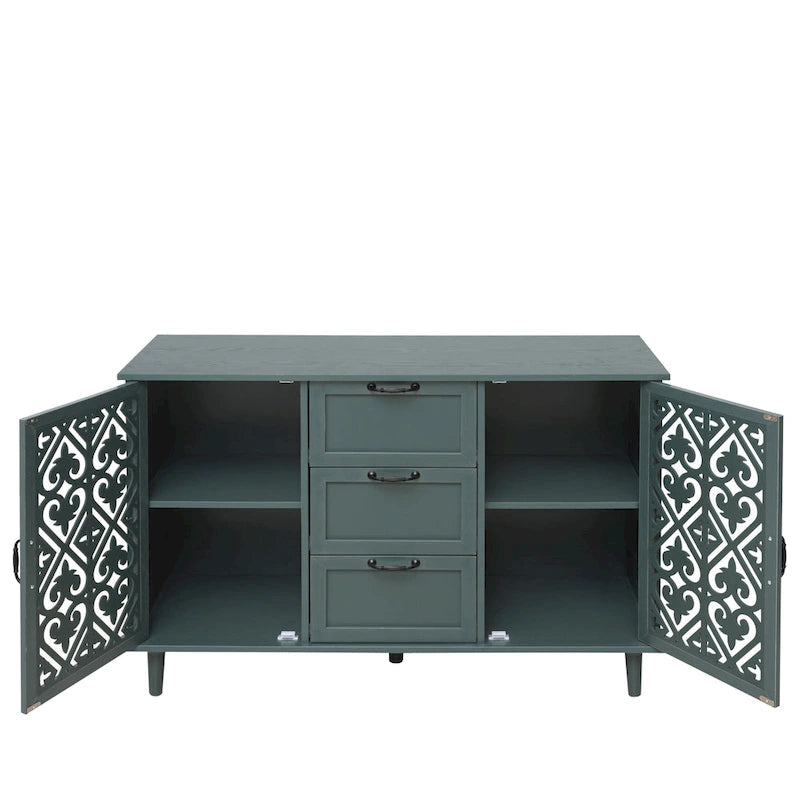 Buffet 2 portes 3 tiroirs