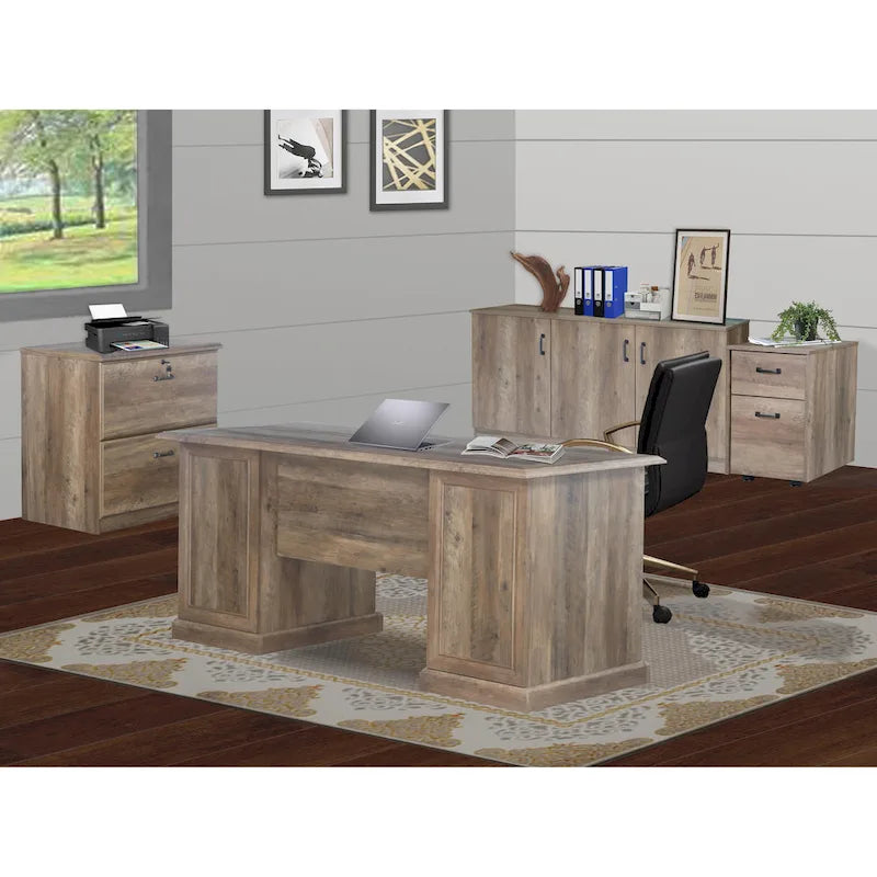 Meuble de rangement Credenza Alaska à 3 portes