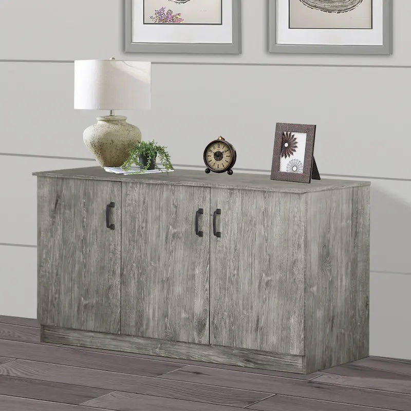 Meuble de rangement Credenza Alaska à 3 portes