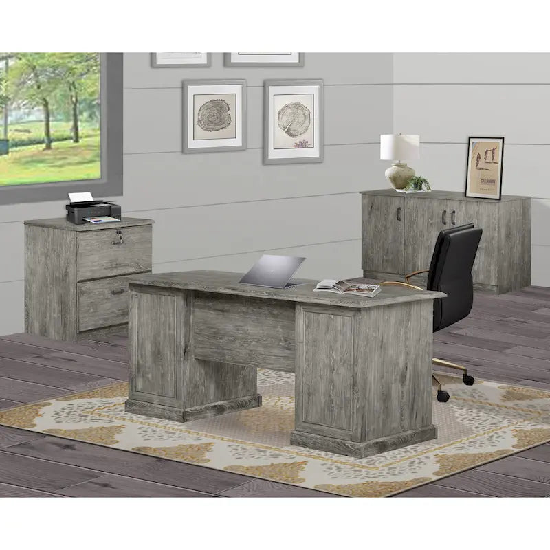 Meuble de rangement Credenza Alaska à 3 portes